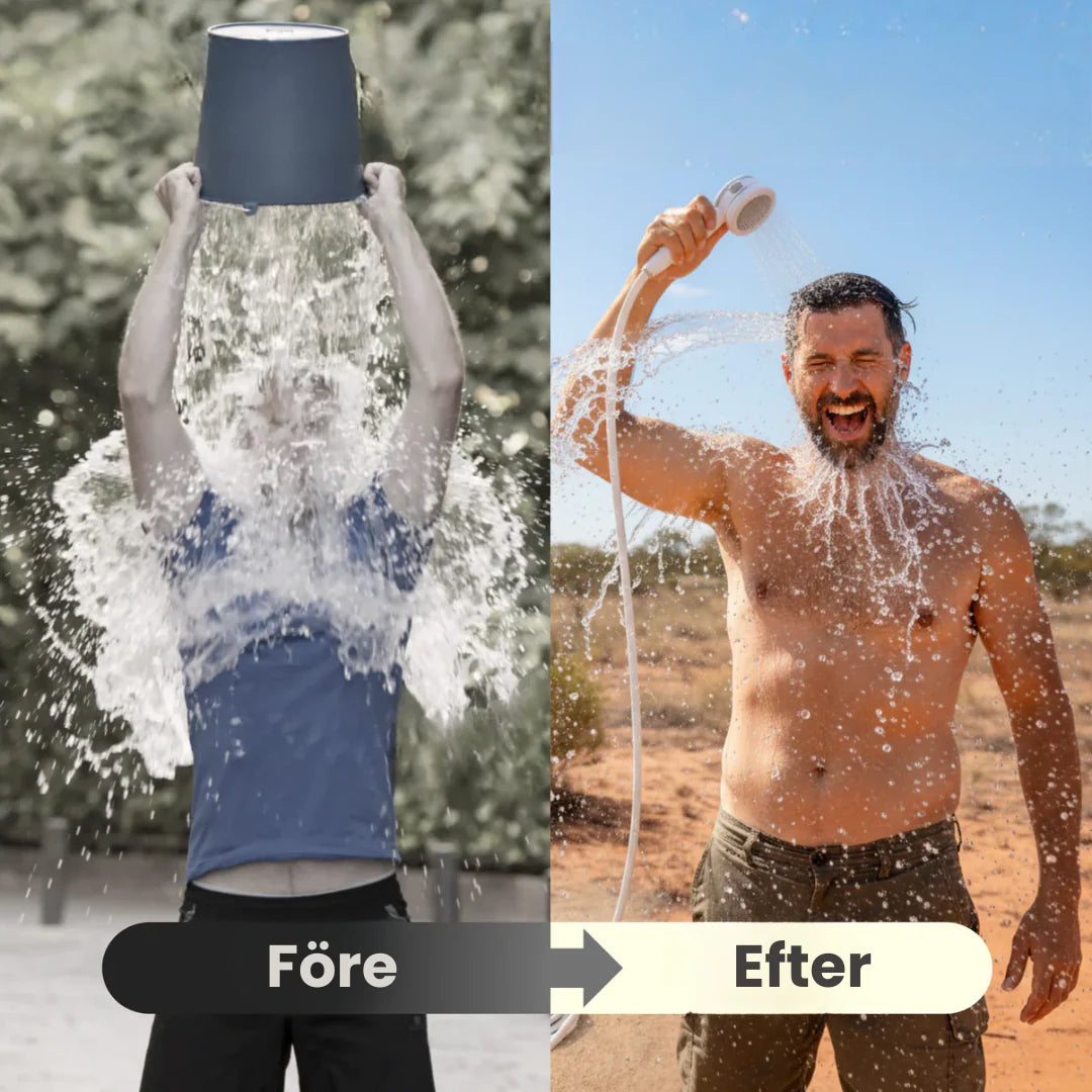 Portable Water Pump - Kit with Hose & Nozzles